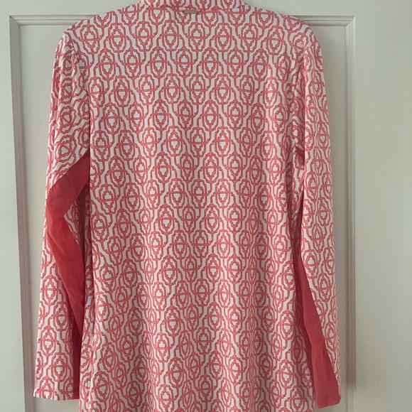 NWT CABANA LIFE CORAL SHIFT DRESS LARGE - Picture 2 of 3